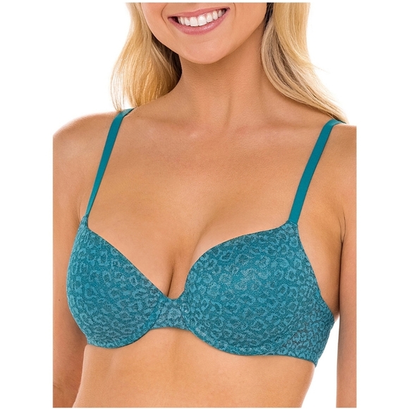 No Boundaries NWT All Over Push Up with a Lace Design Adjustable Straps 1012 - Picture 1 of 5